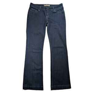 BKE Sabrina Bootcut Jeans Women’s 30x31.5 Dark Wash Stretch Buckle Denim